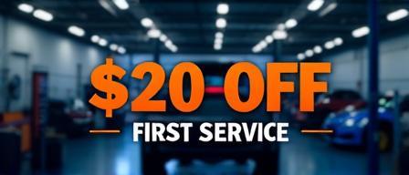 Special Offer: $20 Off First Service